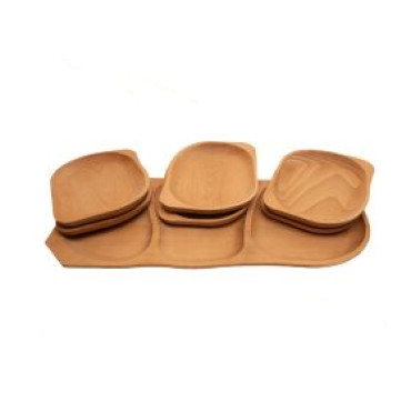 Set platou lemn